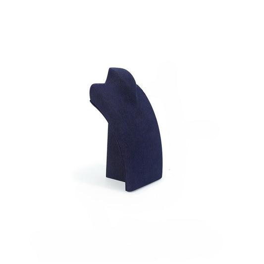 Microfiber Vertical Mannequin Necklace Display Stand,Bust Pendant Jewelry Display Prop