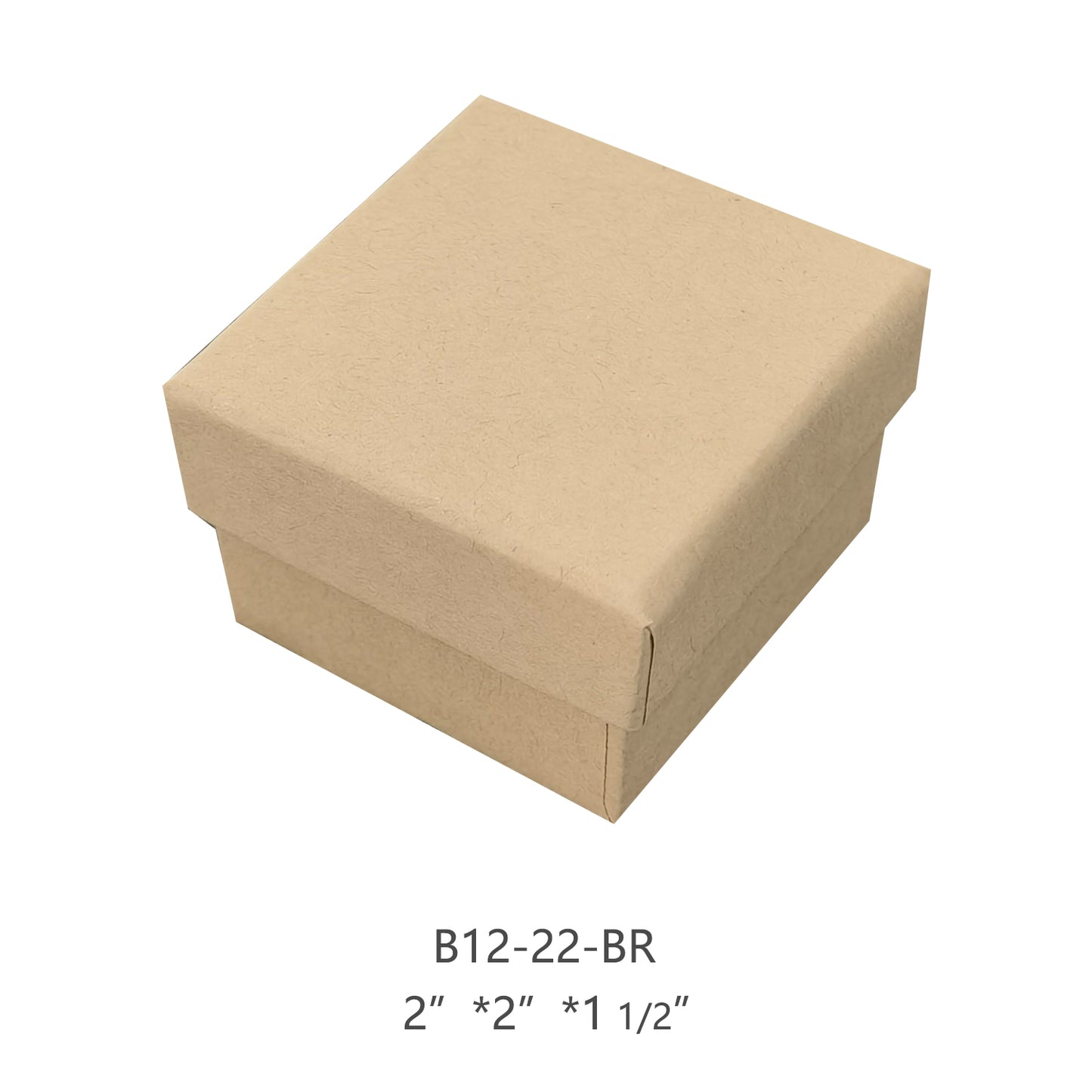 24Pcs Brown Craft Fashion Ring Boxes