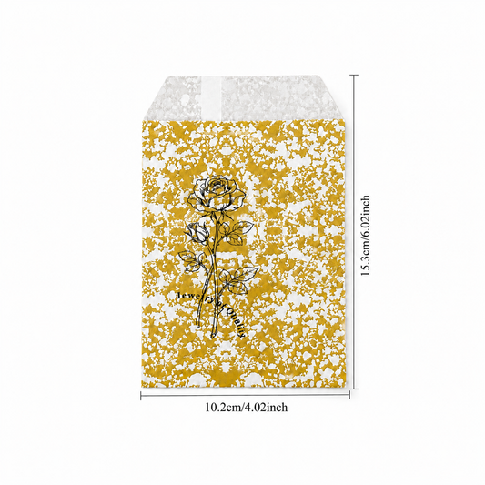 gold envelopes side