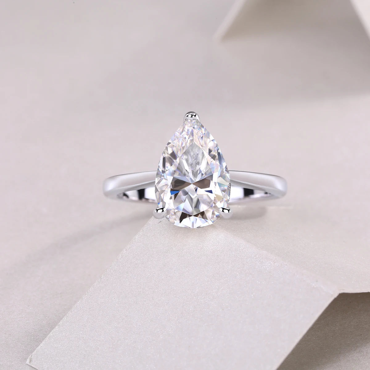 Best Selling Classics Design Moissanite Ring Silver Jewelry Women Gift Party Sterling Stone Wedding Technology party