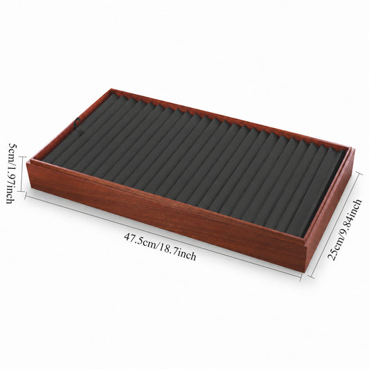 black wooden side