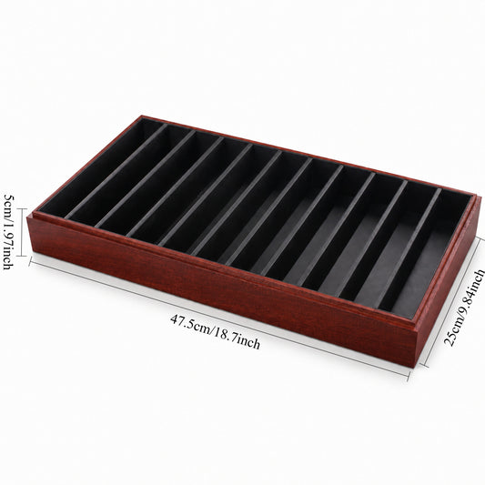 black wooden side
