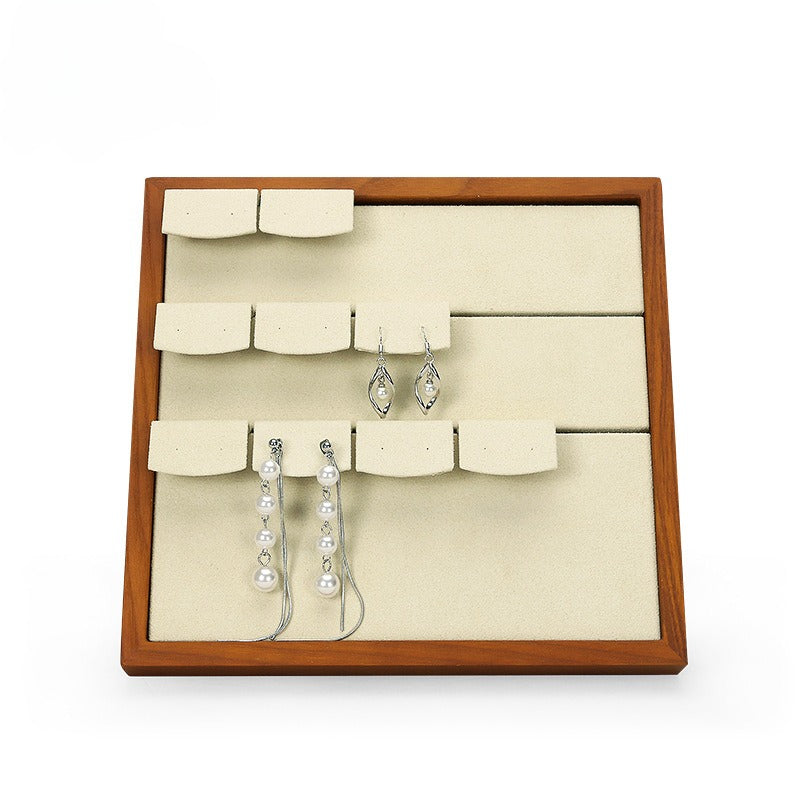 earring display - Wood Earring Display Stand C00790 product view 05