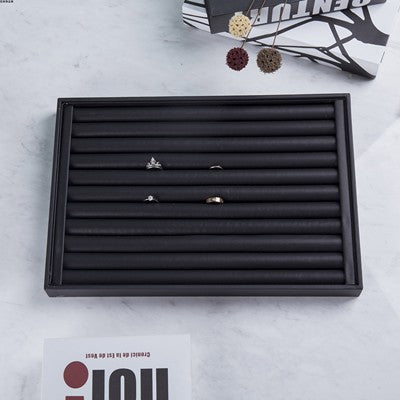 jewelry display tray - Black PU Leather Display Tray C00600 product view 13