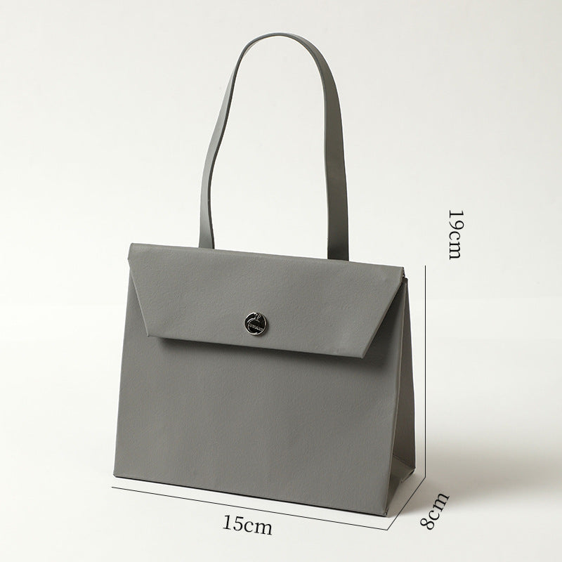 jewelry gift bags - Paper Bag Necklace Ring C00297 product view 18