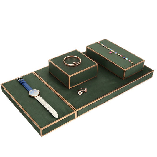 necklace display - Metal Display Stand Rings Necklaces C00728 open view