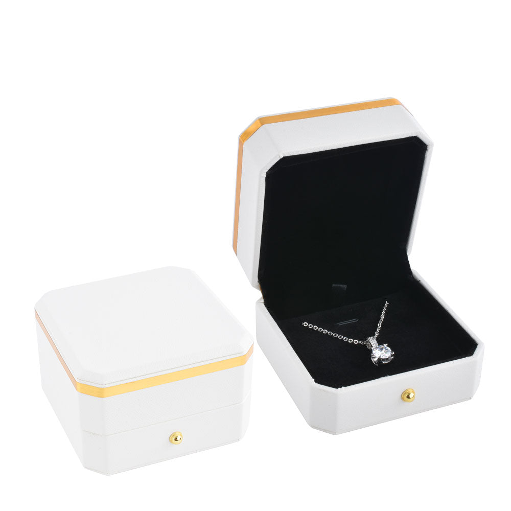 pendant box - PU Pendant Box P09P-W BK open view