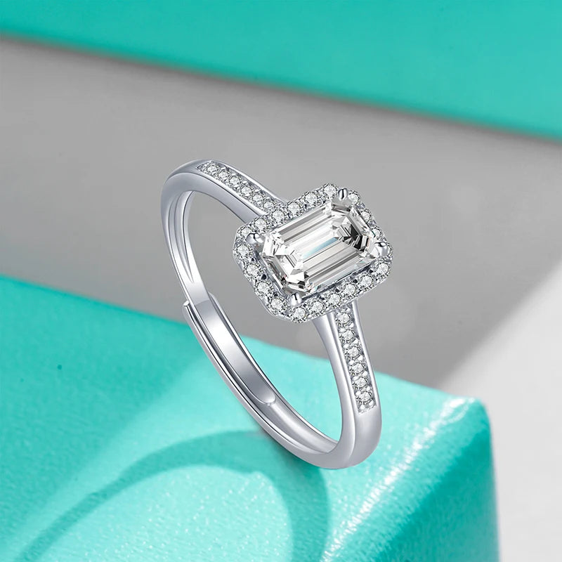 sterling silver jewelry - 925 Silver Ring SLM0038R-2 CT-AJ detail view