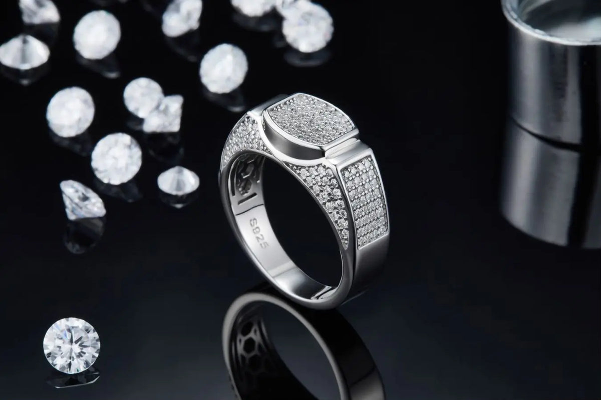 sterling silver jewelry - Silver Ring SLM0072R-silver-6 product view 06