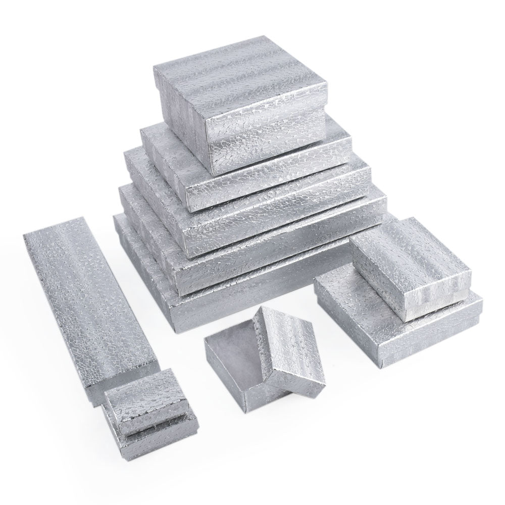 Popular Silver Cotton Filled Boxes