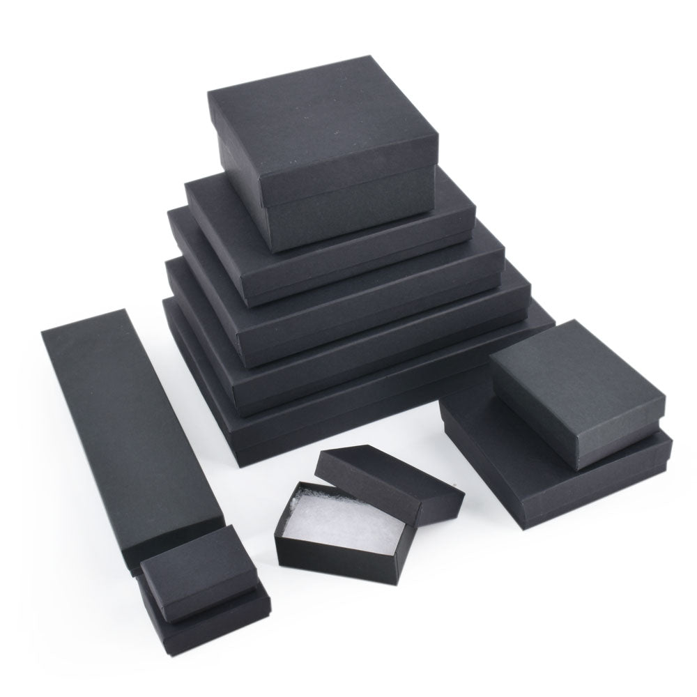 Popular Black Cotton Filled Boxes