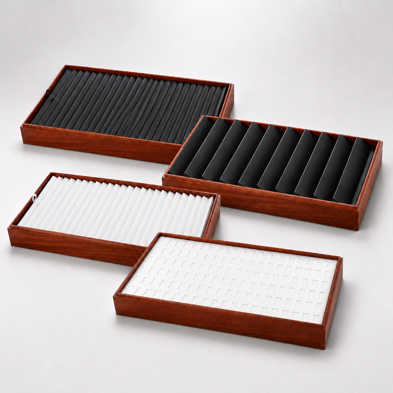 Wooden Jewelry Display Trays