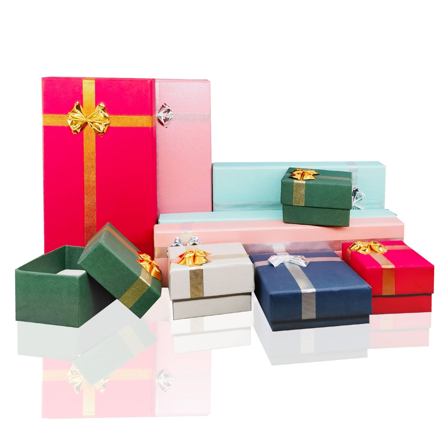 Colorful Box With a Bow