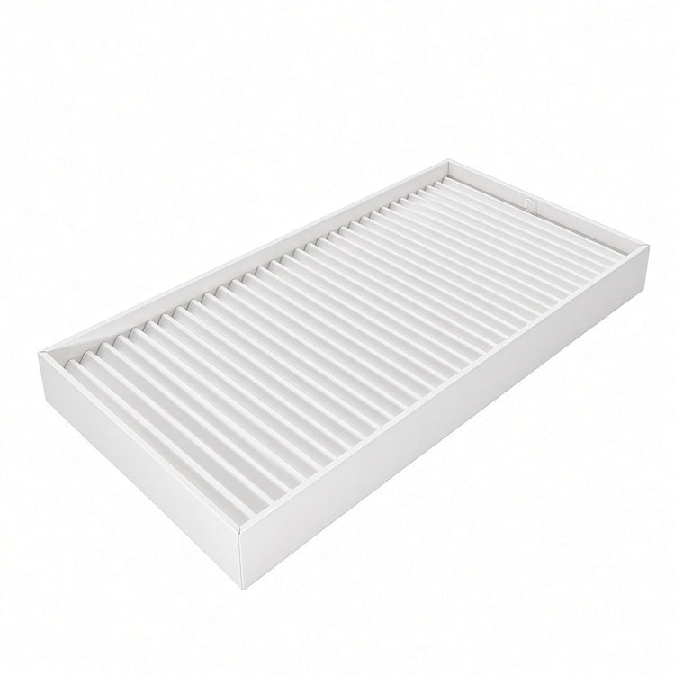 White 32-row bracelet display tray collection