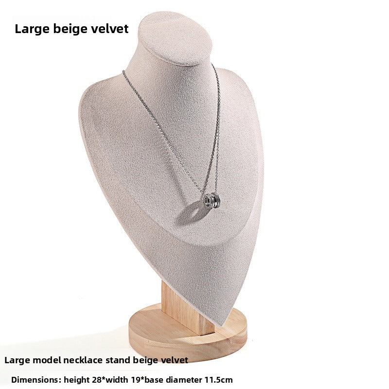 Jewelry display stand set display props ring necklace display stand neck jewelry model stall display set