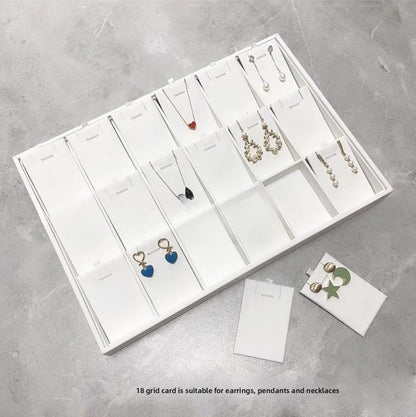 Brushed Leather Jewelry Tray