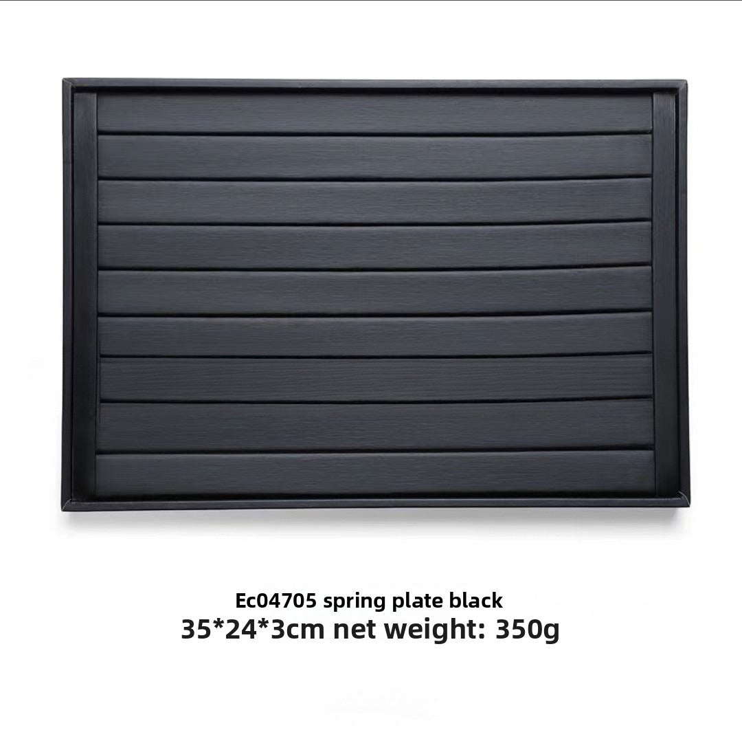 Brushed Leather Jewelry Tray