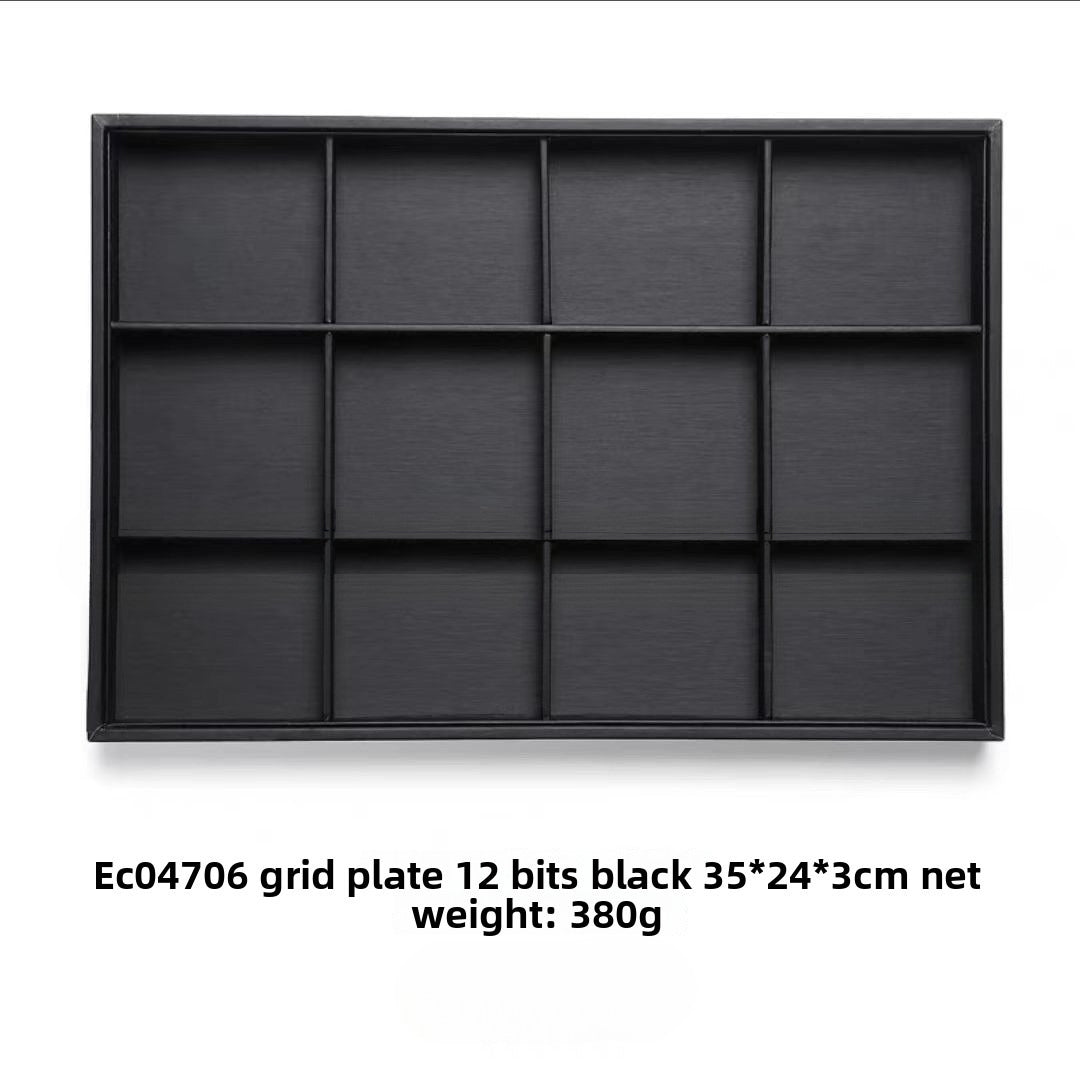 Brushed Leather Jewelry Tray