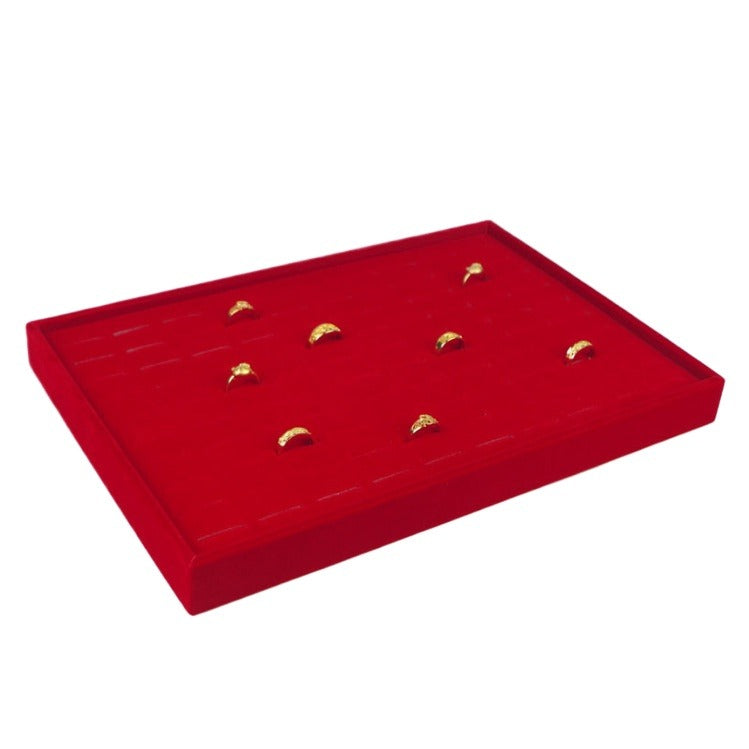 Red Flannel Jewelry Tray