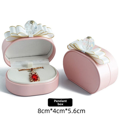 New PU Imitation Leather Jewelry Box