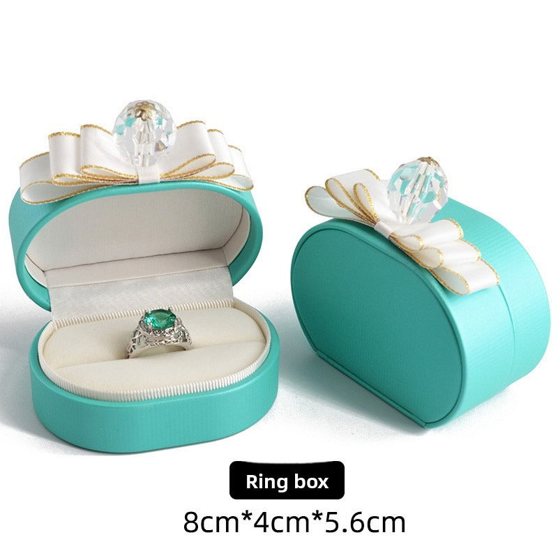 New PU Imitation Leather Jewelry Box