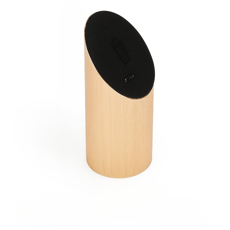 Black Microfiber Jewelry Display Stand