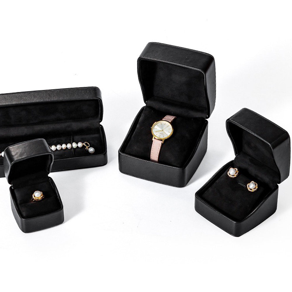 Customized Rounded Corner Arc Jewelry Box, Mini Order 500PCS