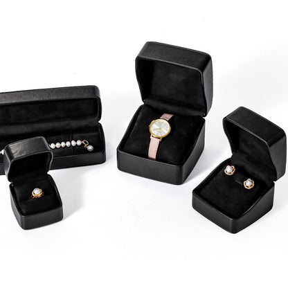 Customized Rounded Corner Arc Jewelry Box, Mini Order 500PCS