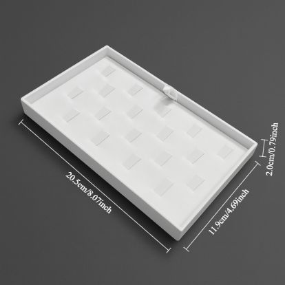 18-Clip (8.07"*4.69"*0.79") Configurable Inner Ring Trays