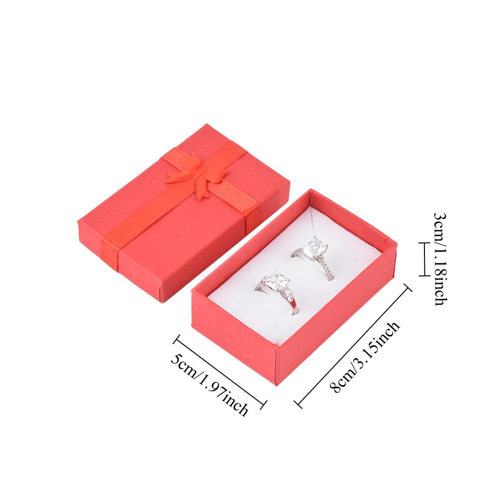 24Pcs (B10-32-R) Red Fashion Earring  Boxes