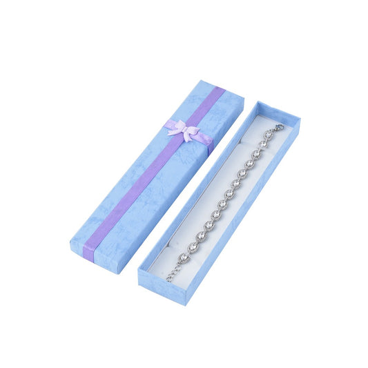 12Pcs (B10-82-PB) Light Blue Fashion Bracelet  Boxes