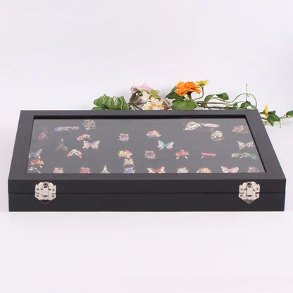 Black Jewelry Display Boxes with Window