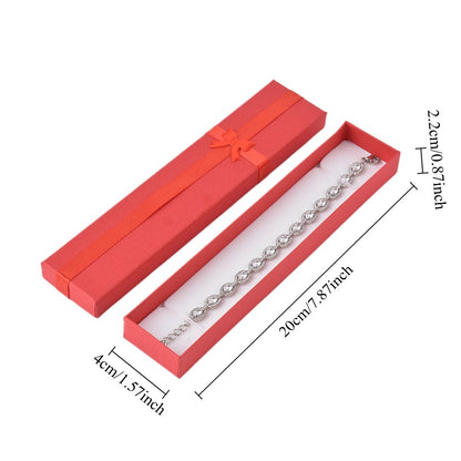 12Pcs (B10-82-R) Red Fashion Bracelet  Boxes