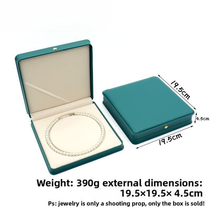 Crown Waist PU Jewelry Box