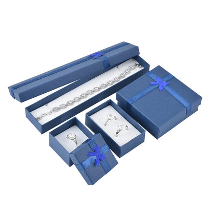 24Pcs (B10-32-B) Blue Fashion Earring  Boxes