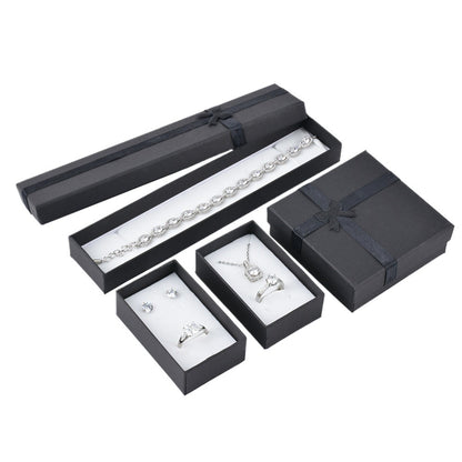 24Pcs (B10-32-BK) Black Fashion Earring  Boxes