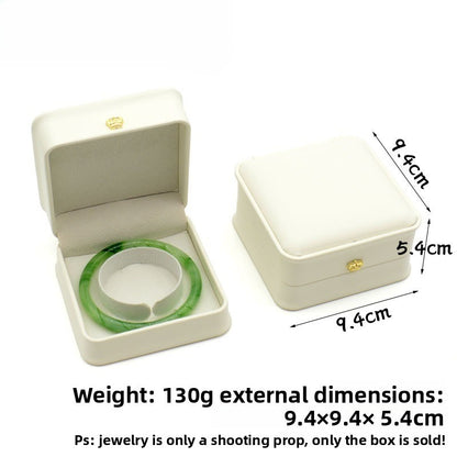 Crown Waist PU Jewelry Box