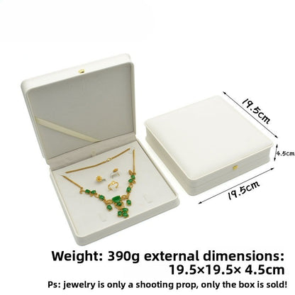 Crown Waist PU Jewelry Box