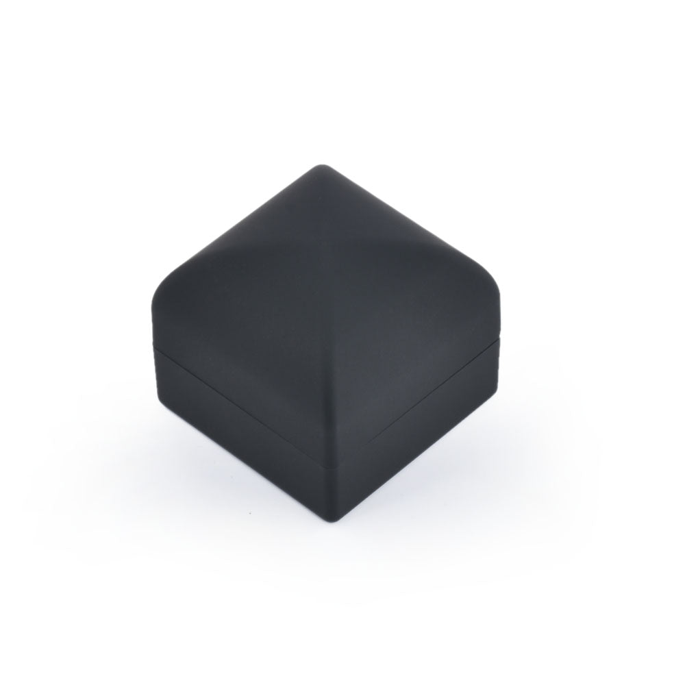 12PCS (LB02R-BK) New Design Black Led Light Ring Box