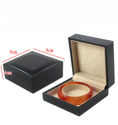 New PU Imitation Leather Microfiber Jewelry Box