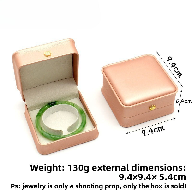 Crown Waist PU Jewelry Box