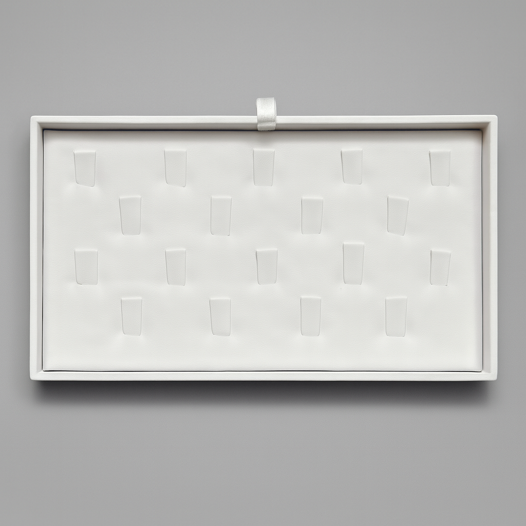 gray ring trays front