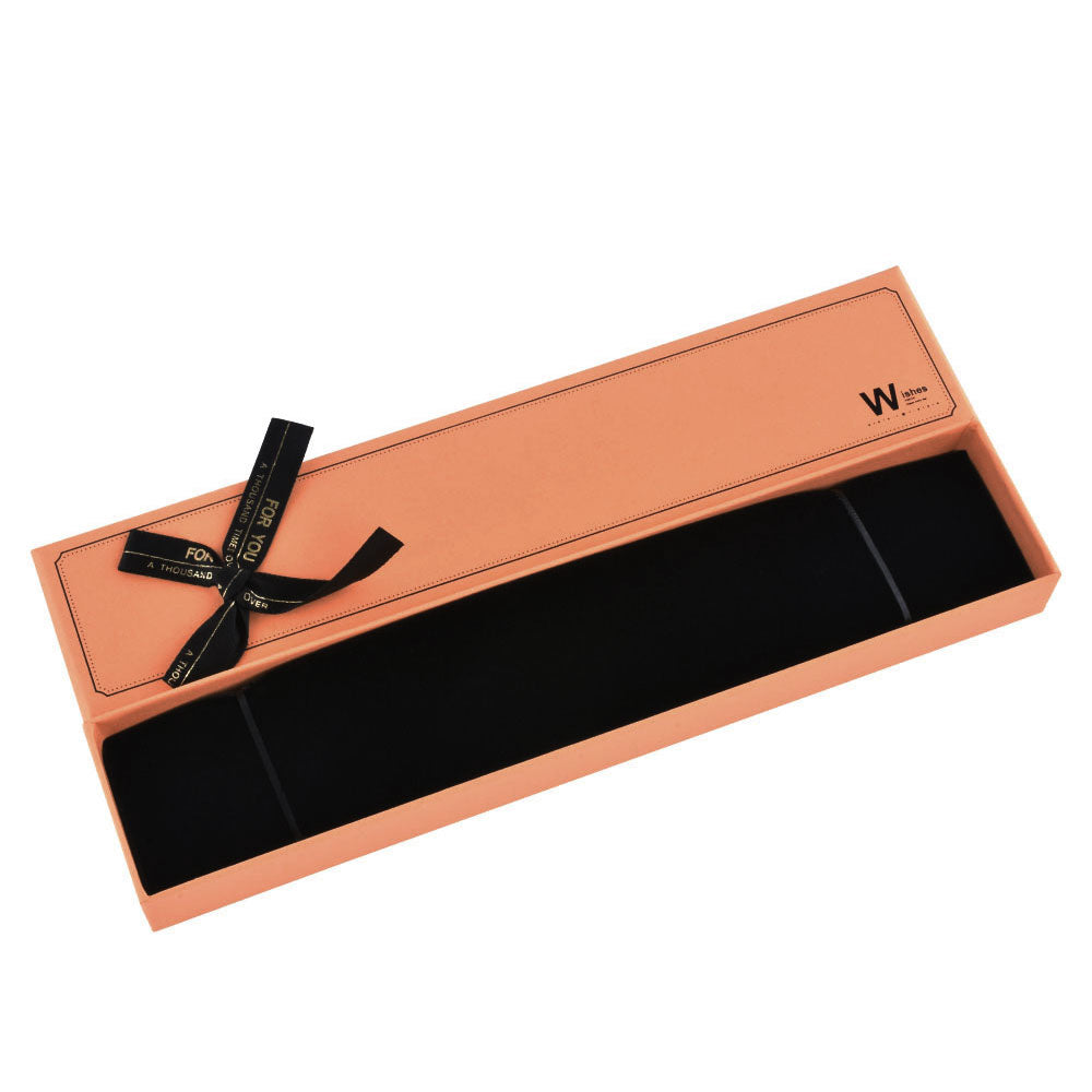 12 PCS (B1582-X7) Fashion 6 Colors Necklace Boxes with Ribbon