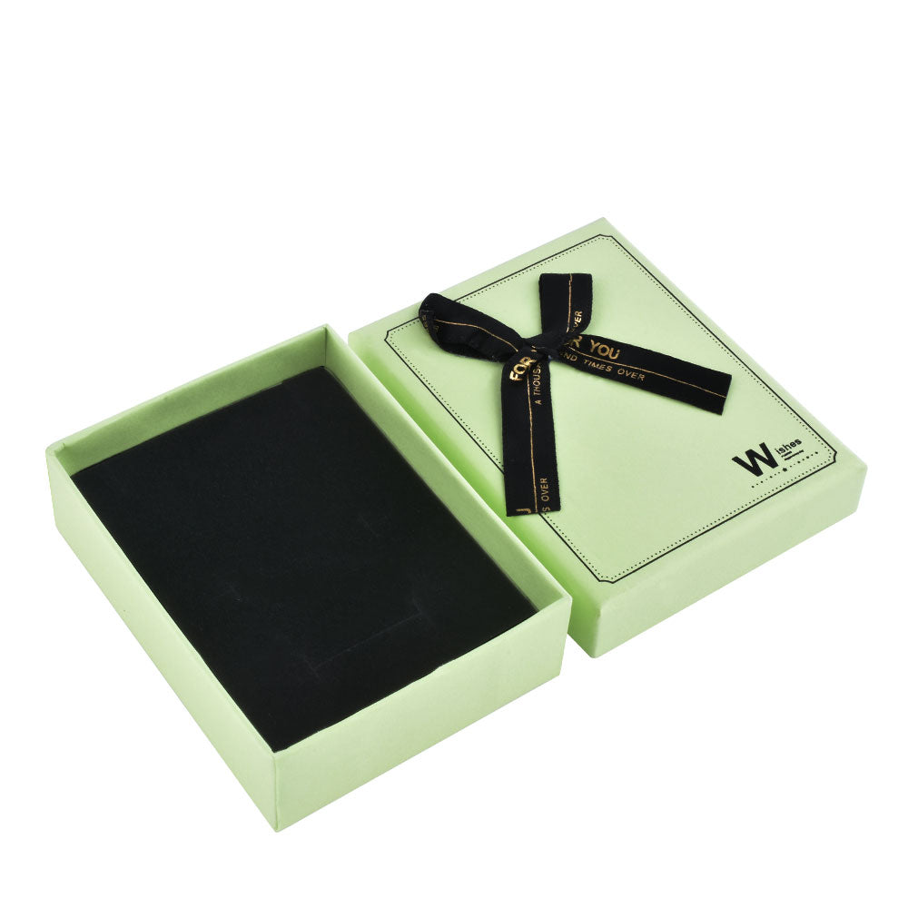 12 PCS (B1534-X7) Fashion 6 Colors Pendant Earring Necklace Boxes with Ribbon