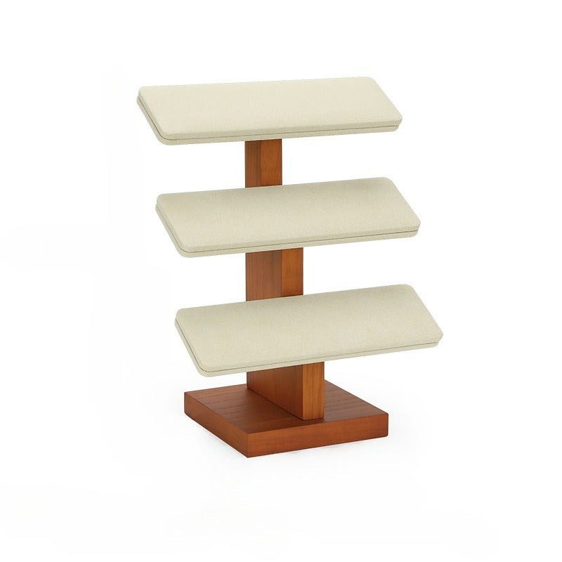 3-Tier Wooden Bangle & Bracelet Display Stand