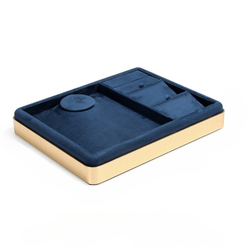 Metal Jewelry Display Tray for Necklaces, Rings & Pendants