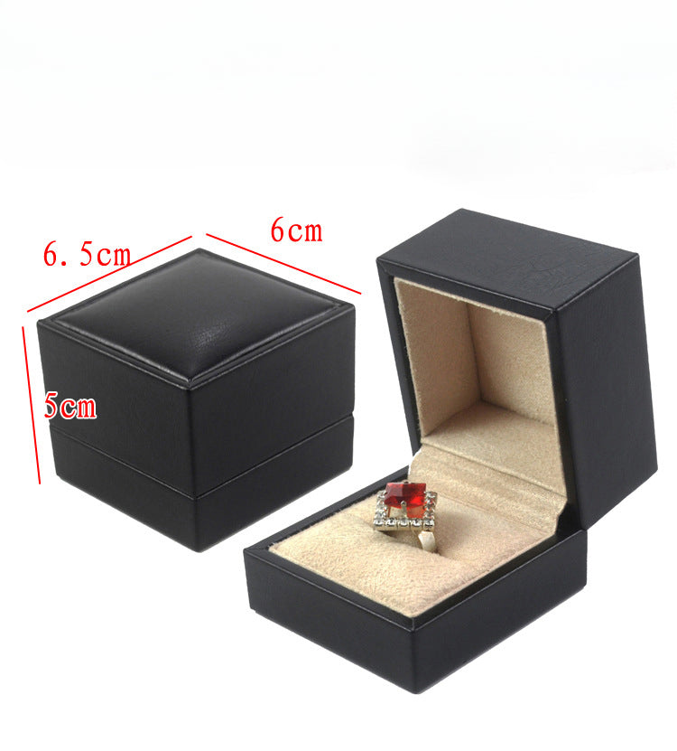 New PU Imitation Leather Microfiber Jewelry Box