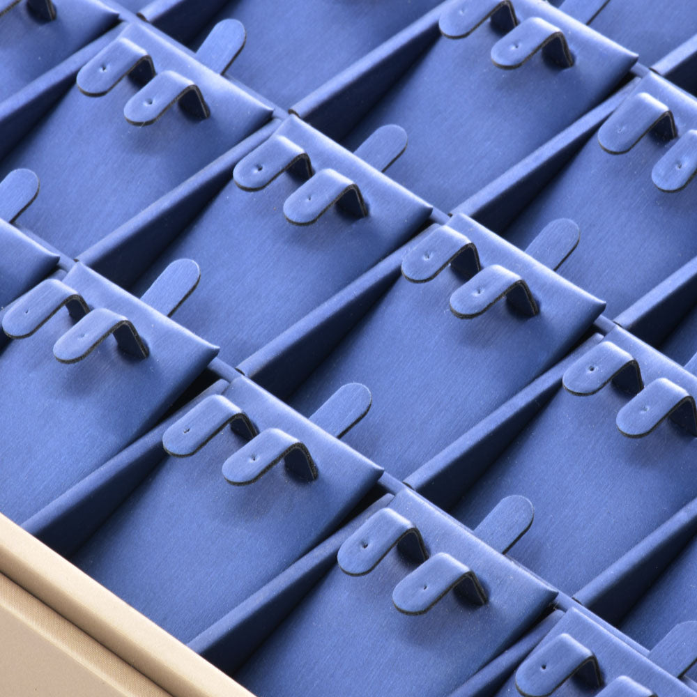 PU Jewelry Display Earring Tray with 28 Grids