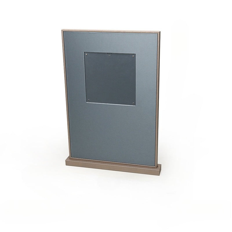 Gray Blue & Gold Jewelry Display Set - Luxury Retail Stand with Necklace Bust, Earring, Ring & Bracelet Holders
