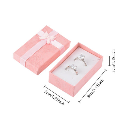 24Pcs (B10-32-PEA) Pink Fashion Earring  Boxes